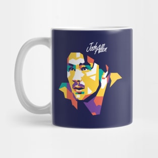 Josh Allen on WPAP art #1 Mug